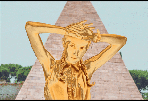 faraoana giphyupload girl loop model GIF