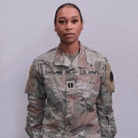 Serious Army GIF