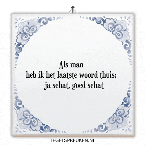 Troost Grijns GIF by Tegelspreuken.nl