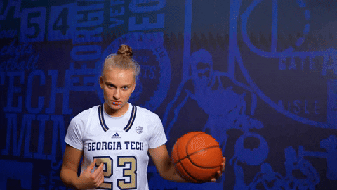 Georgia Tech Basketball GIF by Georgia Tech Yellow Jackets