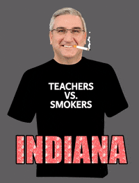 Indiana Hoosiers Teacher GIF by badkneesTs