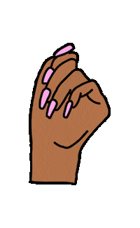 nails manicure Sticker by 1900BADDEST