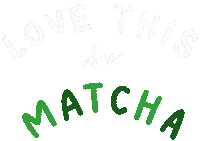 Matcha Love Sticker