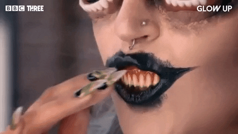 Glow Up Make-Up GIF by BBC Three