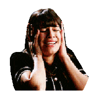 Freaking Out Lea Michele Sticker by imoji