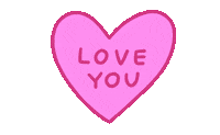 Love You Sticker