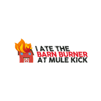 mulekickmag mule kick mulekick barn burner Sticker