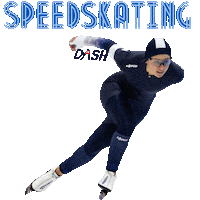 Speed Skater Sticker by DASH Skating