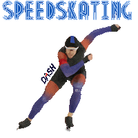 Speed Skater Sticker by DASH Skating