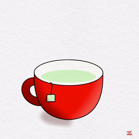 Green Tea GIF by Dani K.