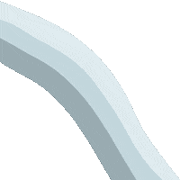 HollyObee rainbow blue wave decor Sticker