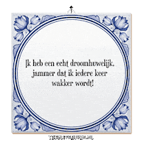 Humor Wijsheid Sticker by Tegelspreuken.nl