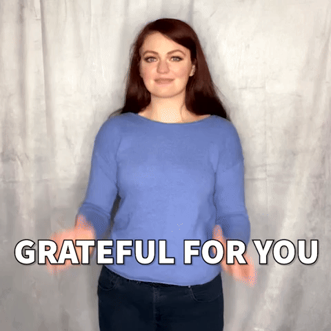 Grateful for you