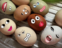 Face Egg GIF