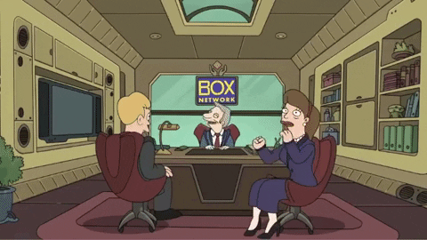 dinaratengri giphygifmaker futurama fox network tv excecutive GIF
