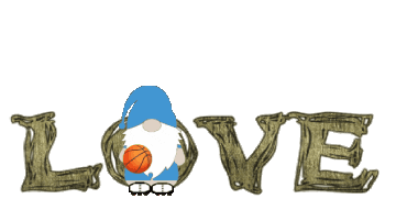 Basketball Love Sticker