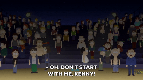 mad audience GIF by South Park 