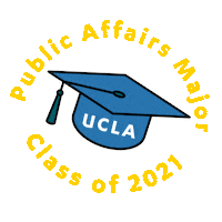 Public Affairs Classof2021 Sticker by UCLA Luskin Undergraduate Program