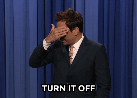 Cant See Jimmy Fallon GIF by The Tonight Show Starring Jimmy Fallon
