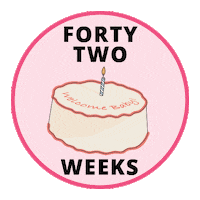 Pregnancy Baby Size Sticker by Bump Boxes