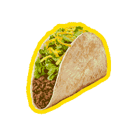 Burrito Nachos Sticker by Taco Bell Romania