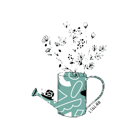 Fiori Libri Sticker by Liblab