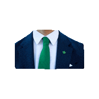 tecnocasa tecnocasa corbata agente inmobiliario corbata verde Sticker