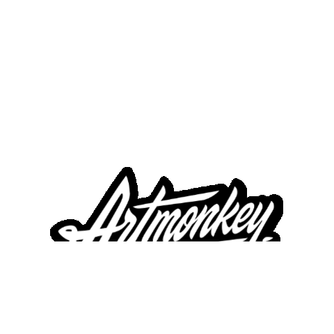 artmonkeyMedia giphygifmaker media agency artmonkey Sticker