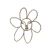 wateryourselfmcr flower green doodle neutral Sticker