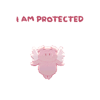 Flying Pig Sticker by PositivelyPigasus