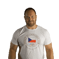 Czech Republic Smile Sticker by Český olympijský tým