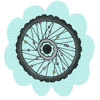90s spin Sticker by Hacklock