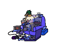 Party Netflix Sticker