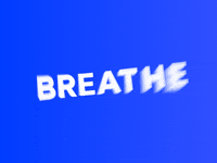 breathe take it easy GIF by Equal Parts Studio