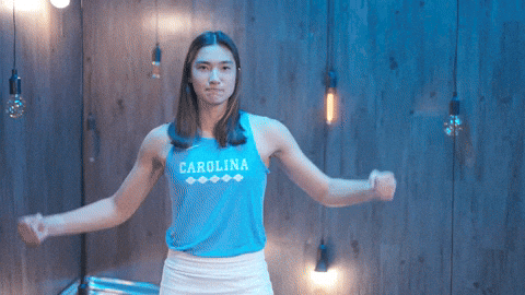 Eat University Of North Carolina GIF by UNC Tar Heels