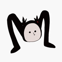 Loop Think GIF by official_pucca