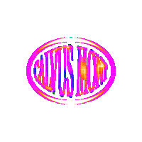 calvusmont logo fashion design work Sticker