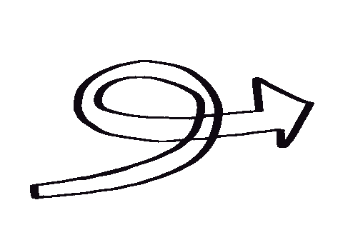 Arrow Sticker
