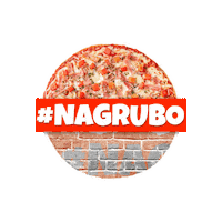 Nagrubo Sticker by Pizza Guseppe