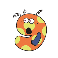 9 Sticker