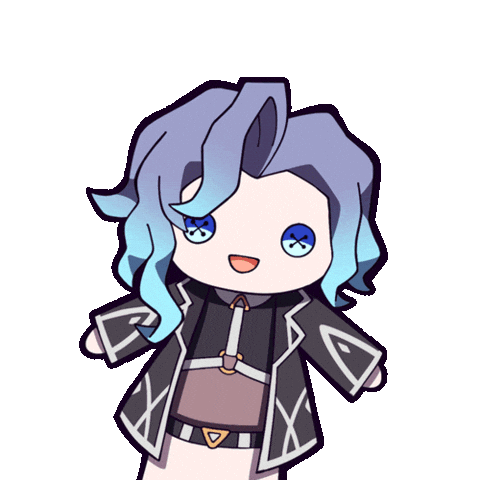 Happy Chibi Sticker