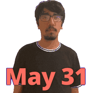 May 31 Sticker