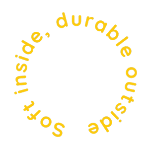 gococonut gococonut go coconut softinsidedurableoutside soft inside durable outside Sticker
