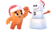 Happy Christmas Sticker by Dice Dreams