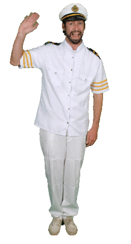 Ocean Hello Sticker by Muyloco