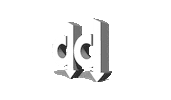 doubledownent party dj club philly Sticker