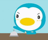 PUKUtw ding dong 企鵝 puku 叮咚 GIF