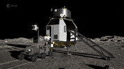 europeanspaceagency animation space science moon GIF