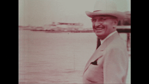Harry S Truman Smile GIF by US National Archives