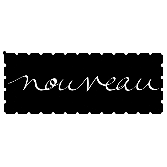 Calligraphy Noir Sticker